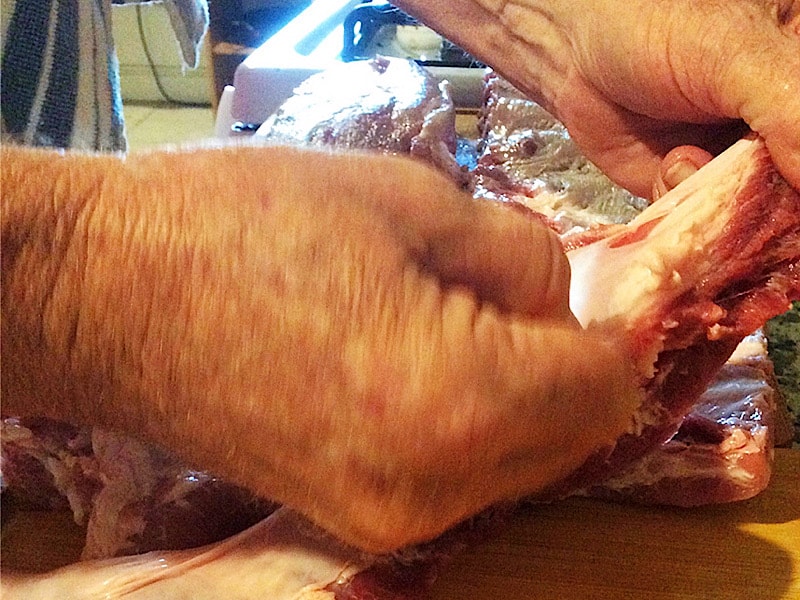 Chefstemp-trim rib