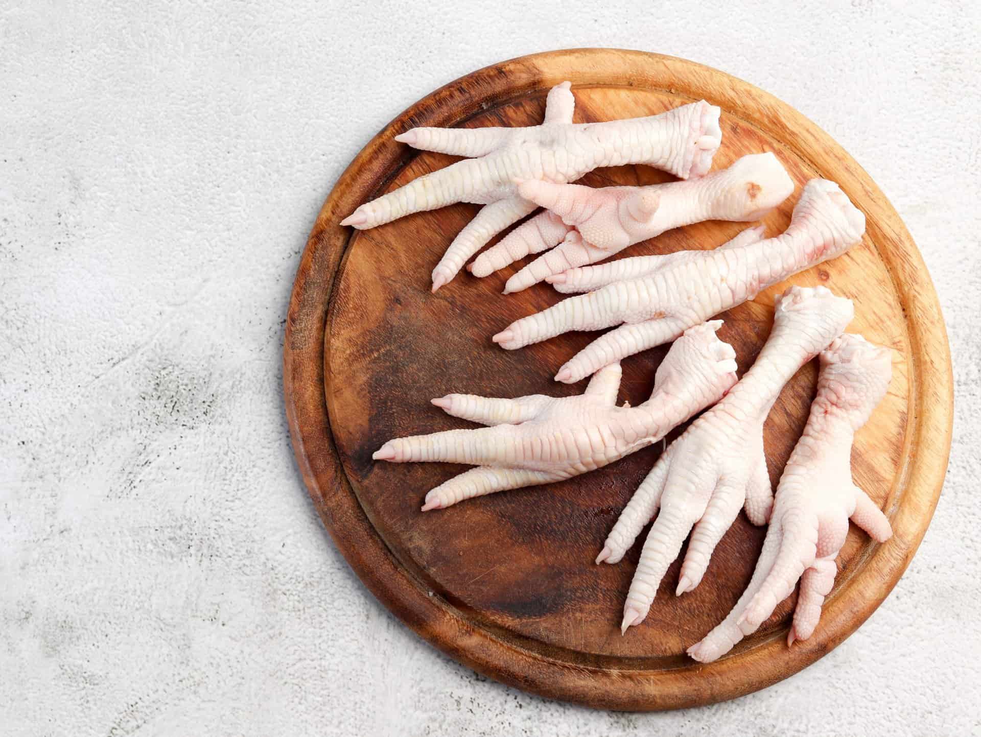 Chicken feet curry