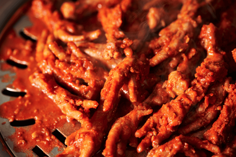 spicy chicken feet