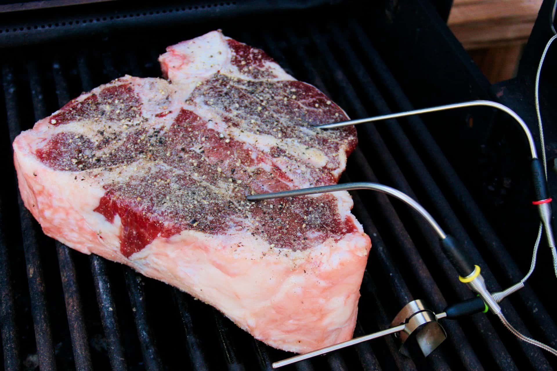 Chefstemp Steak On Grill