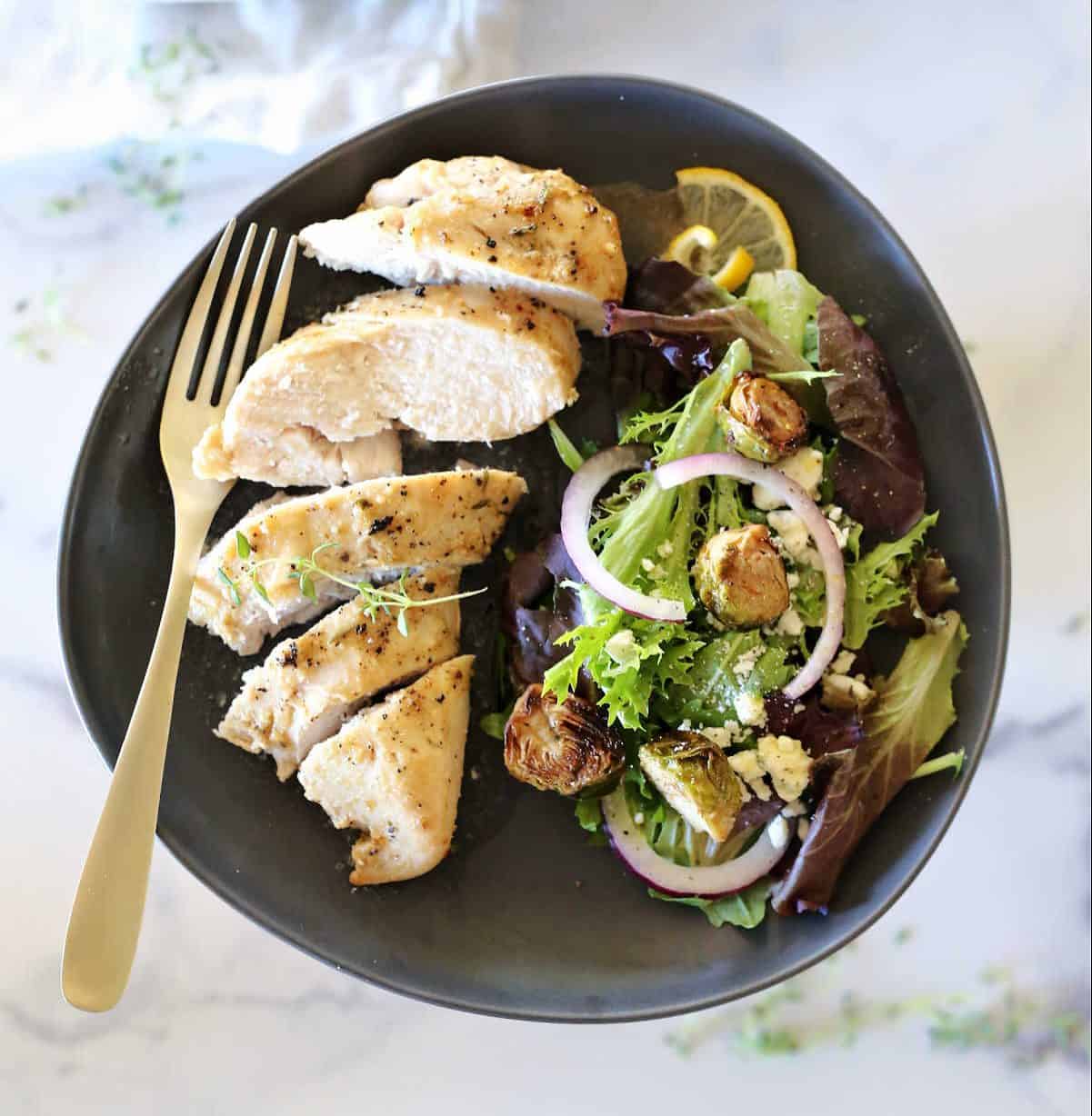 Chefstemp oven baked lemon pepper chicken