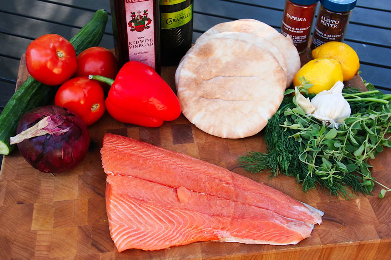 Chefstemp Salmon Ingredients