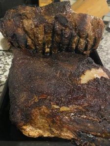 Perfect smoked beef brisket with rich, smoky flavor and tender texture.