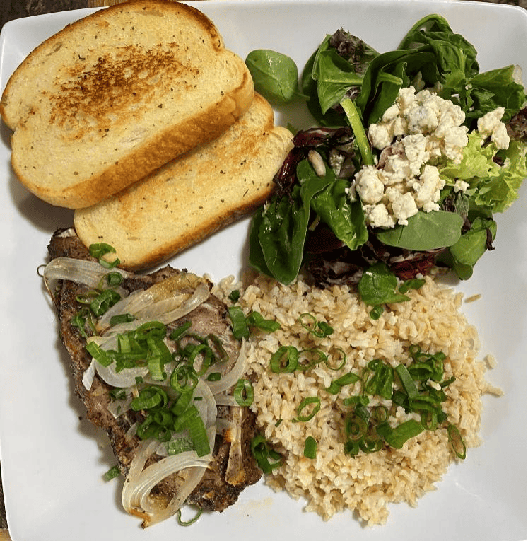 Marinated Bone-In Pork Chops
