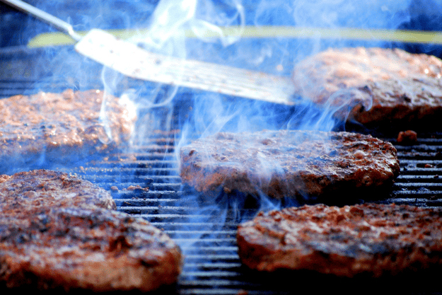 Grilling Meat