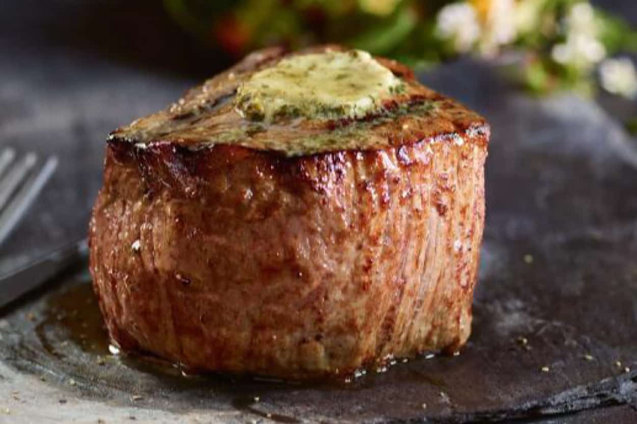 Perfectly Cooked Filet Mignon Prepared