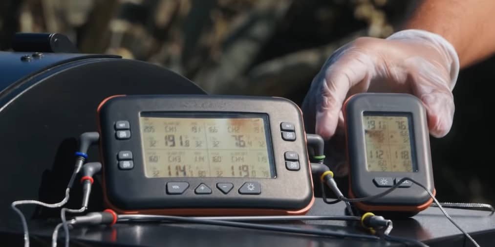 high-tech cordless probe thermometer