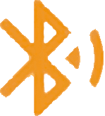 Bluetooth thermometer icon for accurate cooking temperature monitoring.