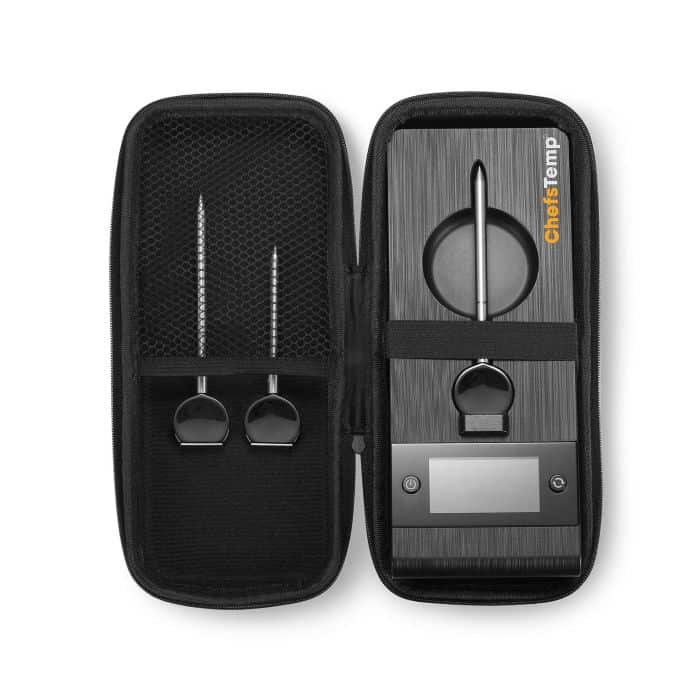 Digital food thermometer kit for accurate cooking temperature measurement.