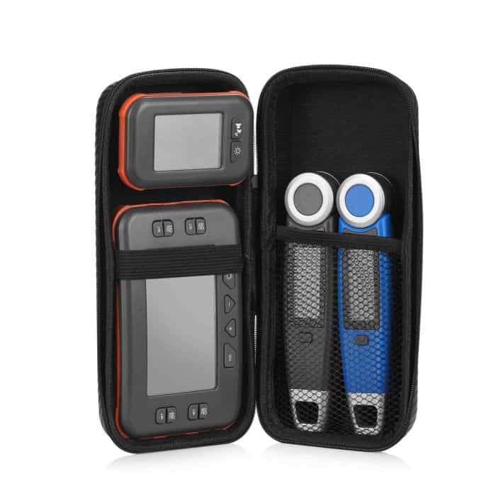 Portable digital food thermometers for precise cooking and grilling.