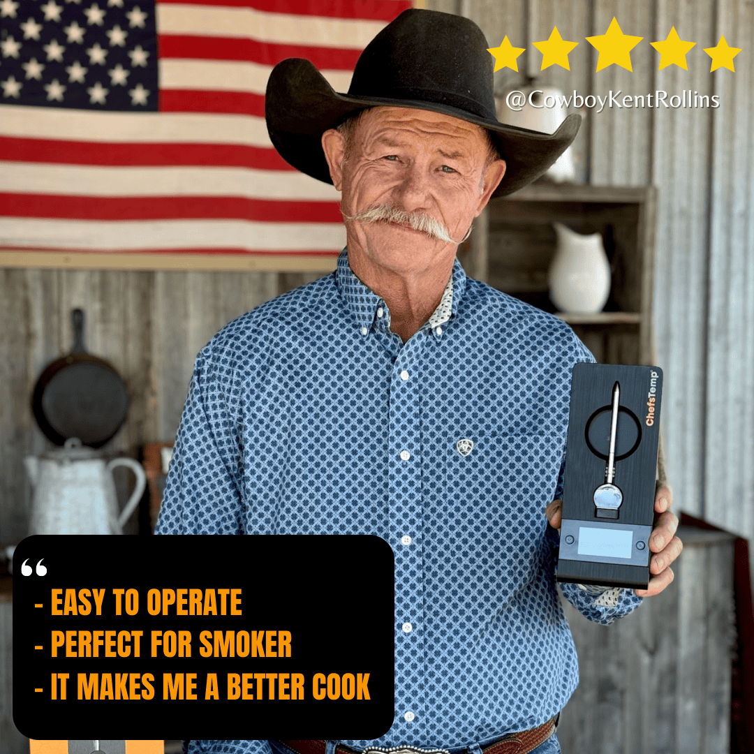 Indoor barbecue smoker with digital display, easy to use for perfect smoking results.