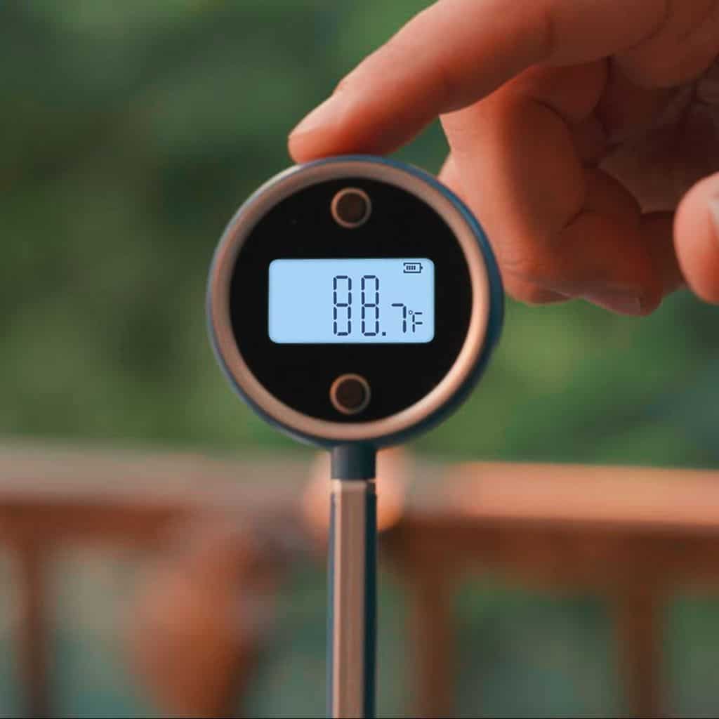 pocket pro rechargeable instant thermometer