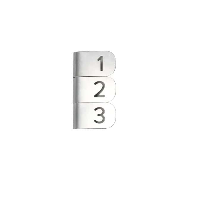 ChefsTemp O-Ring 8 Pieces 4 Colors and Probe Number Clips Set for Original ProTemp Plus Probe - Image 3