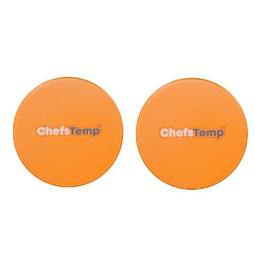 Wireless grilling thermometer probes for precise temperature monitoring.